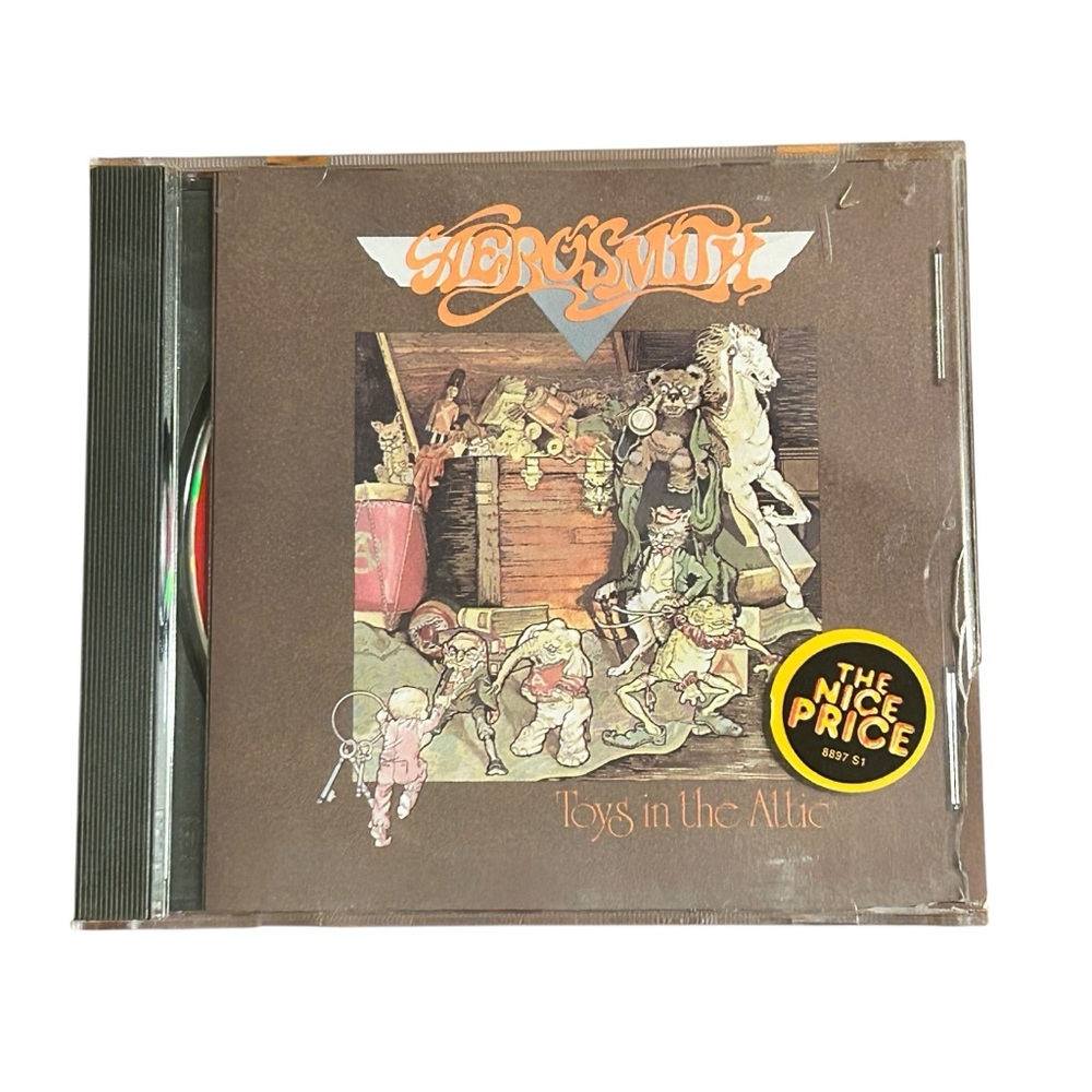 Vintage 2000 Aerosmith 'Toys in the Attic' CD